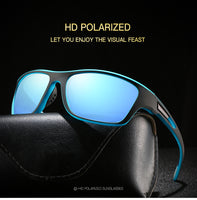 Vintage Hot Sale Polarized Sunglasses Men Women Classic Square Plastic Driving Sun Glasses Male Black Shades UV400