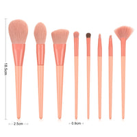 8pcs Makeup Brushes Set Professional Premium Synthetic Foundation Eye Shadow Eyebrow Blending Concealer Cosmetic Brush Tool