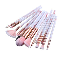 10/15Pcs Kabuki Makeup Brushes Tool Set Cosmetic Powder Eye Shadow Foundation Blush Blending Beauty Make Up Brush Maquiagem