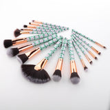 Makeup Brushes Set Blush Powder Eye shadow Eyeliner High Quality Brush Bohemia Fan Face Professional Single Brush