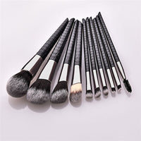 Crocodile Pattern Makeup Brushes Bag Foundation Powder Eyelash Eyebrow Comestic Brush Set Pinceaux De Brochas Maquillage