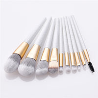 Crocodile Pattern Makeup Brushes Bag Foundation Powder Eyelash Eyebrow Comestic Brush Set Pinceaux De Brochas Maquillage