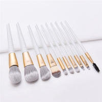 Crocodile Pattern Makeup Brushes Bag Foundation Powder Eyelash Eyebrow Comestic Brush Set Pinceaux De Brochas Maquillage