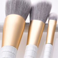 Crocodile Pattern Makeup Brushes Bag Foundation Powder Eyelash Eyebrow Comestic Brush Set Pinceaux De Brochas Maquillage