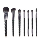 Crocodile Pattern Makeup Brushes Bag Foundation Powder Eyelash Eyebrow Comestic Brush Set Pinceaux De Brochas Maquillage