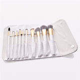 Crocodile Pattern Makeup Brushes Bag Foundation Powder Eyelash Eyebrow Comestic Brush Set Pinceaux De Brochas Maquillage