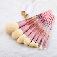 8Pcs Colorful Professional Makeup Brush Set Kit Eyeliner Eye Shadow Brush Set Face Powder Brush Beauty Tools