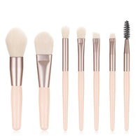 8/7pcs Profesional Wood Handle Makeup Brushes Set Maquiagem Eye Shadow Eyebrow Lip Foundation Brush Tool Brochas Maquillaje