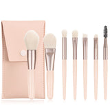 8/7pcs Profesional Wood Handle Makeup Brushes Set Maquiagem Eye Shadow Eyebrow Lip Foundation Brush Tool Brochas Maquillaje