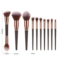 Natural Makeup Brushes Set Foundation Eyebrow Eyeshadow Professional Cosmetic Make Up Tool Brochas De Maquillaje Bag Choose