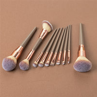 Natural Makeup Brushes Set Foundation Eyebrow Eyeshadow Professional Cosmetic Make Up Tool Brochas De Maquillaje Bag Choose