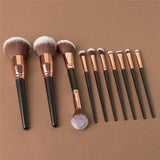 Natural Makeup Brushes Set Foundation Eyebrow Eyeshadow Professional Cosmetic Make Up Tool Brochas De Maquillaje Bag Choose