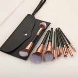 Natural Makeup Brushes Set Foundation Eyebrow Eyeshadow Professional Cosmetic Make Up Tool Brochas De Maquillaje Bag Choose