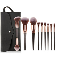 Natural Makeup Brushes Set Foundation Eyebrow Eyeshadow Professional Cosmetic Make Up Tool Brochas De Maquillaje Bag Choose