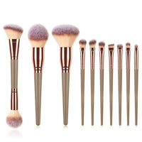 Natural Makeup Brushes Set Foundation Eyebrow Eyeshadow Professional Cosmetic Make Up Tool Brochas De Maquillaje Bag Choose