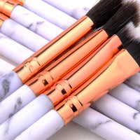 10Pcs Makeup Brushes Tool Set Cosmetic Powder Eye Shadow Eyebrow Foundation Blush Blending Beauty Make Up Brush Tools