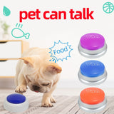 Set Recordable Talking Easy Carry Voice Recording Sound Button for Kids Interactive Toy Answering  Universal for dog toys