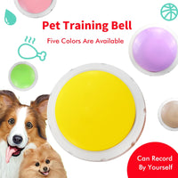 Pet Squeak Toy Recordable Talking Communication Button To Speak Pet Training Toy Interactive Toy Answering Universal For Dog Toy