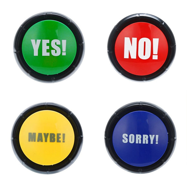 Sound Button Answer Learning Buzzers, Talking Answer Button Button Dog Buttons for Communication