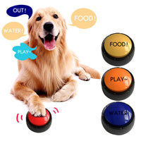 Pet Communication Button Dog Training Voice Button Talking Recording Voice Voice Dialogue Ringer Dog toy