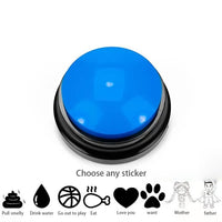 Pet Communication Button Dog Training Voice Button Talking Recording Voice Voice Dialogue Ringer Dog toy