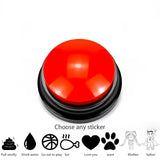 Pet Communication Button Dog Training Voice Button Talking Recording Voice Voice Dialogue Ringer Dog toy