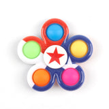 5 Sides Custom Pop Het Fidget Toys Spinner Fidget Speelgoed Anti-Stress Accessoires Autisme Angst En Stress Fidget Voor Angst