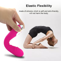 Powerful Dildo Vibrator Sex Toys For Women G-Spot Clitoris Stimulation Silicone Soft Rabbit Vibrators Female Goods for Adults