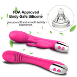 Powerful Dildo Vibrator Sex Toys For Women G-Spot Clitoris Stimulation Silicone Soft Rabbit Vibrators Female Goods for Adults