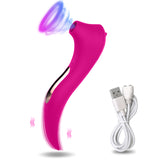 2 Motors Clit Sucker Vibrator Nipples Clitoris  Powerful Stimulator G-Spot Massager Dildo Female Sex Toys Goods For Women Adults