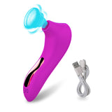 2 Motors Clit Sucker Vibrator Nipples Clitoris  Powerful Stimulator G-Spot Massager Dildo Female Sex Toys Goods For Women Adults