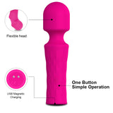 10 Modes Powerful Mini AV Vibrator Magic Wand For Women Clitoris Stimulator Female Masturbator Goods Sex Toys For Adults 18