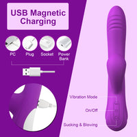 10 Speeds Dildo Vibrator For Women Clit Sucker Oral Clitoris Vacuum Stimulator Sex Toys Female Masturbation Goods for Adults 18