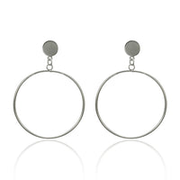 Fashion Statement Earrings 2020 Big Geometric Round Earrings For Women Hanging Dangle Earrings Drop Earing Modern Female Jewelry