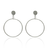 Fashion Statement Earrings 2020 Big Geometric Round Earrings For Women Hanging Dangle Earrings Drop Earing Modern Female Jewelry