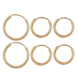 12 Pairs Hoop Earrings Set Big Circle Earring Fashion Jewelry for Women Girls Steampunk Ear Clip korean Earrings 2020