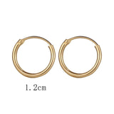 12 Pairs Hoop Earrings Set Big Circle Earring Fashion Jewelry for Women Girls Steampunk Ear Clip korean Earrings 2020