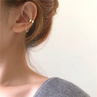 1Pc Helix Cartilage Conch Fake Without Piercing Cuff Earring Earcuff Wrap Rock Earring Cuff No Piercing Women Clip Adjustable