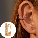 1Pc Helix Cartilage Conch Fake Without Piercing Cuff Earring Earcuff Wrap Rock Earring Cuff No Piercing Women Clip Adjustable