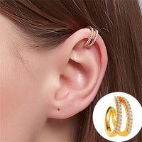 1Pc Helix Cartilage Conch Fake Without Piercing Cuff Earring Earcuff Wrap Rock Earring Cuff No Piercing Women Clip Adjustable