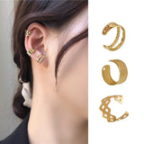 1Pc Helix Cartilage Conch Fake Without Piercing Cuff Earring Earcuff Wrap Rock Earring Cuff No Piercing Women Clip Adjustable