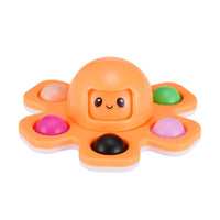 Antistress Push Bubbles Fidget Spinner Toys For Adults Children Kids Relieve Stress Gift New Face Change Finger Spinner Toy