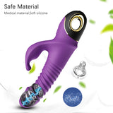 2022 Rabbit Vibrator Automatic Telescopic Rotation G-Spot Clitoris Stimulator Female Masturbation Sex Toys For Women Adults 18