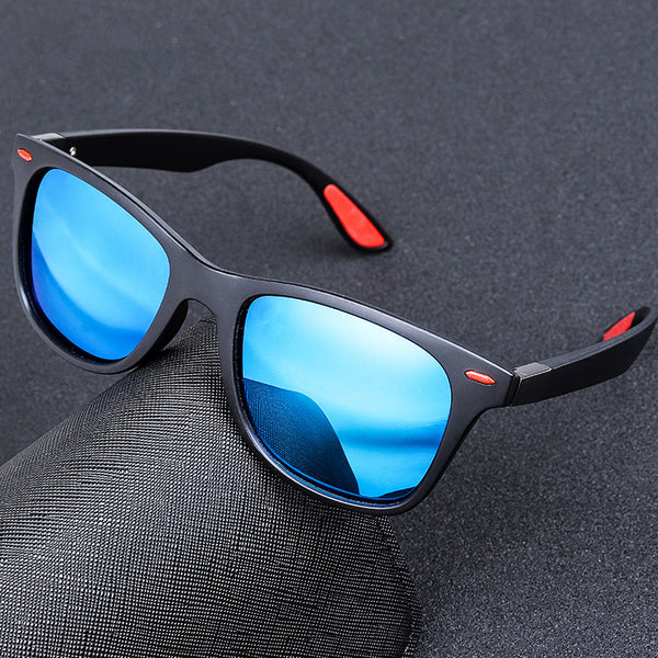 Polarized Men  Sunglasses Fashion Brand Designer Women Driving Square Frame Sun Glasses Male Goggle Shades Coating Mirror Female