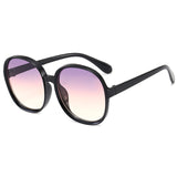 2021 New Round Sunglasses Women Oversized Ladies Fashion Plastic Outdoor Gradient Sun Glasses Feminino Gafas Oculos De Sol UV400