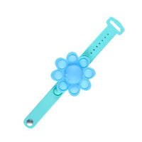 Spinning top Popping Fidget Toys Its Anti stress Wristband Whirl Light Silicagel Bracelet Kawaii Push Bubble Kids Gifts