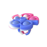 Spinning top Popping Fidget Toys Its Anti stress Wristband Whirl Light Silicagel Bracelet Kawaii Push Bubble Kids Gifts