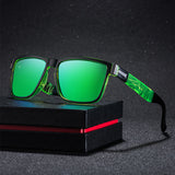 Fashion Wrap Square Frame Retro Decorative Polarized Sunglasses Women Men Versatile Pattern Frame Sunglasses For Adults
