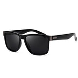 Fashion Wrap Square Frame Retro Decorative Polarized Sunglasses Women Men Versatile Pattern Frame Sunglasses For Adults