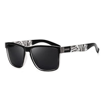Fashion Wrap Square Frame Retro Decorative Polarized Sunglasses Women Men Versatile Pattern Frame Sunglasses For Adults